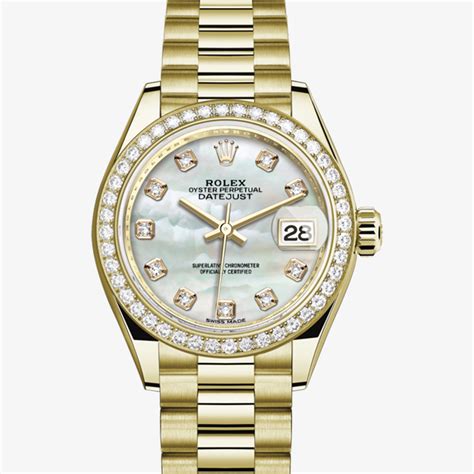 rolex lady datejust oyster 28mm|rolex 28mm ladies datejust watch.